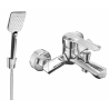 Mexen Sabre R62 bath mixer with shower set, chrome - 7213R62-00