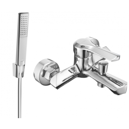Mexen Sabre R72 zidna kada s tušem, kromirana - 7213R72-00