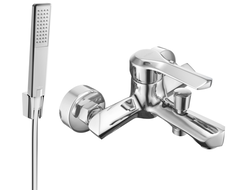 Mexen Sabre R72 badkarsblandare med duschset, krom - 7213R72-00