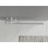 Mexen Neptun dekorativer Badezimmerheizkörper 900 x 500 mm, 369 W, weiß - W101-0900-500-00-20