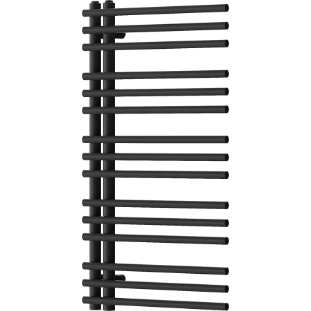 Mexen Neptun decoratieve badkamer radiator 900 x 500 mm, 369 W, zwart - W101-0900-500-00-70