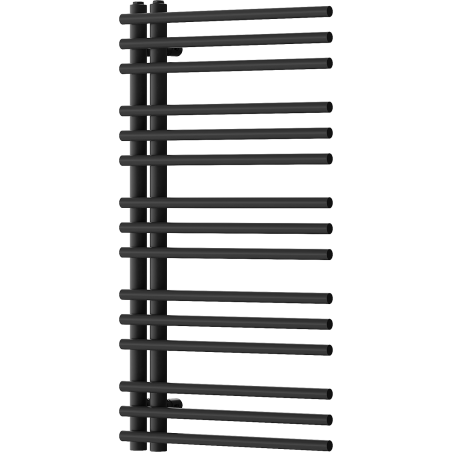Mexen Neptun dekorativer Badezimmerheizkörper 900 x 500 mm, 369 W, schwarz - W101-0900-500-00-70