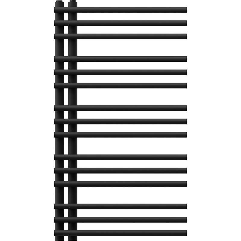 Mexen Neptun radiador decorativo de baño 900 x 500 mm, 369 W, negro - W101-0900-500-00-70