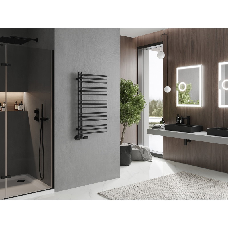 Mexen Neptun dekoratiivne vannitoa radiaator 900 x 500 mm, 369 W, must - W101-0900-500-00-70