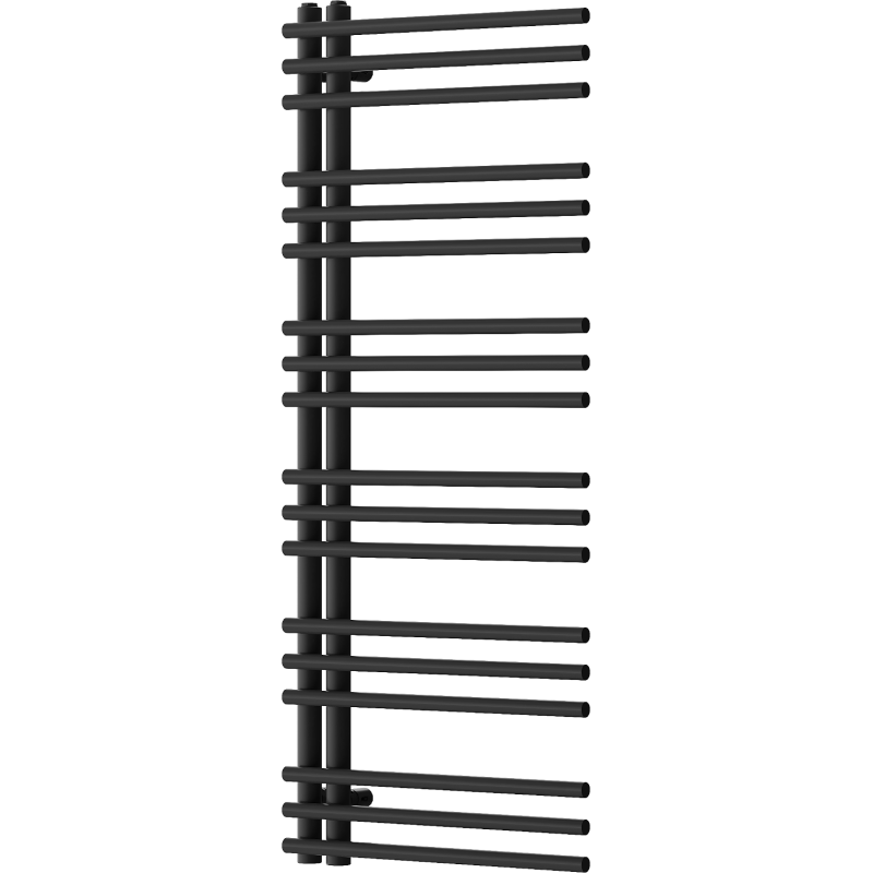 Mexen Neptun radiateur décoratif de salle de bain 1200 x 500 mm, 456 W, noir - W101-1200-500-00-70
