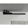 Mexen Neptun radiateur décoratif de salle de bain 1200 x 500 mm, 456 W, noir - W101-1200-500-00-70