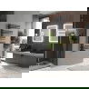 Mexen Neptun radiateur décoratif de salle de bain 1200 x 500 mm, 456 W, noir - W101-1200-500-00-70