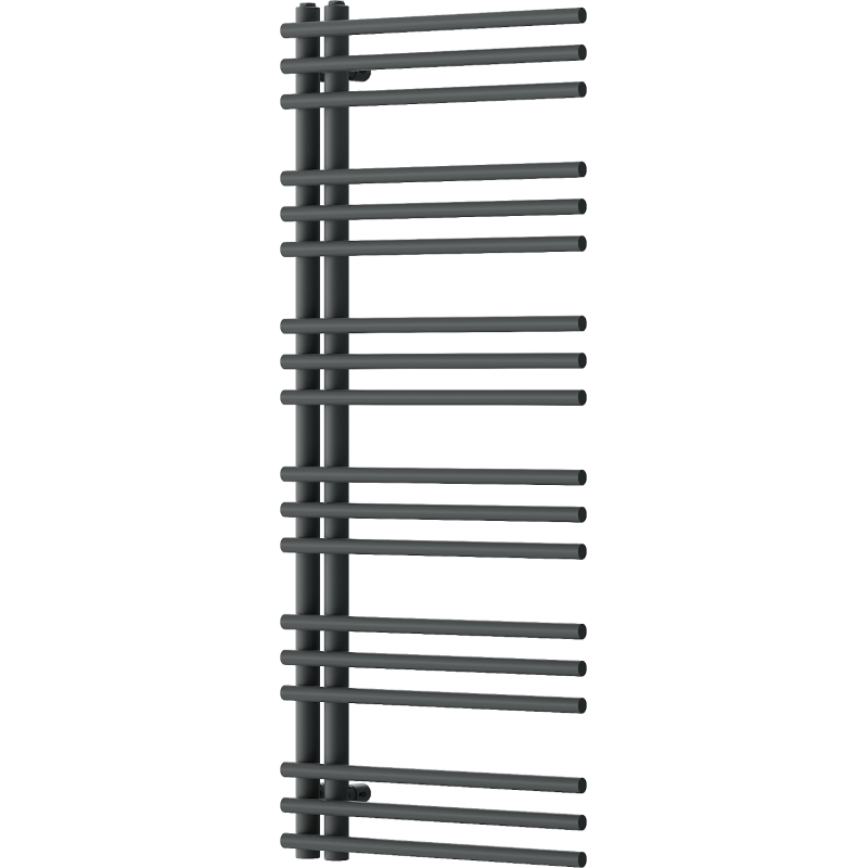 Mexen Neptun dekorativer Badezimmerheizkörper 1200 x 500 mm, 456 W, Anthrazit - W101-1200-500-00-66