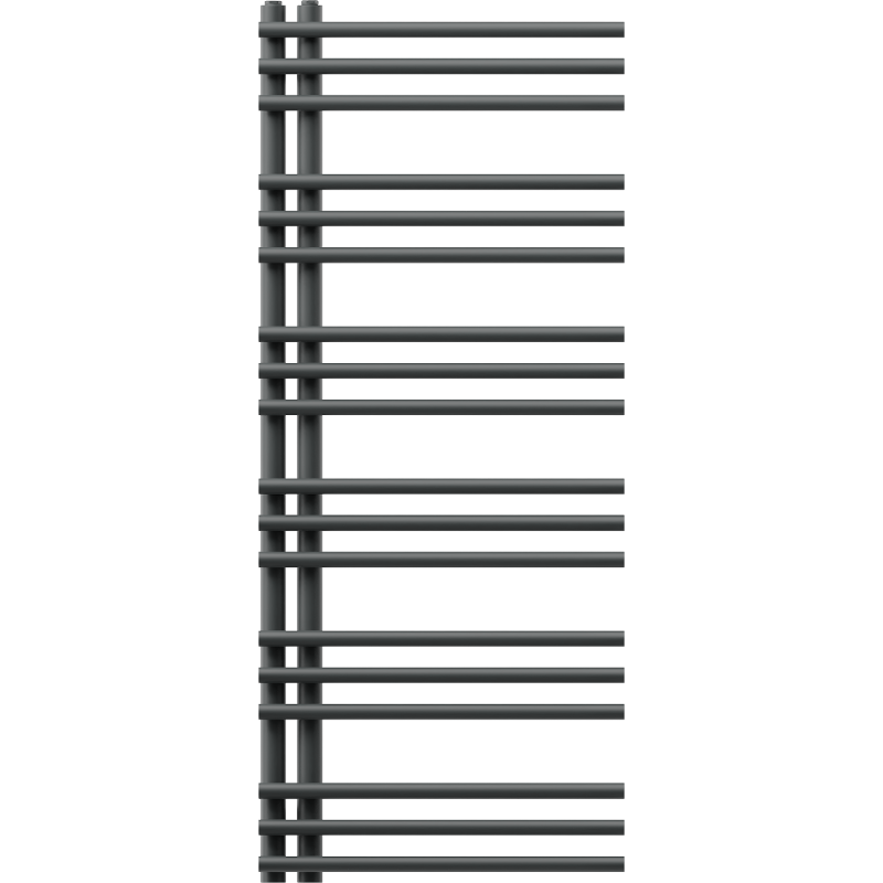 Mexen Neptun dekorativ badrumsradiator 1200 x 500 mm, 456 W, antracit - W101-1200-500-00-66