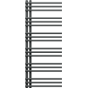 Mexen Neptun dekorativer Badezimmerheizkörper 1200 x 500 mm, 456 W, Anthrazit - W101-1200-500-00-66
