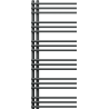 Mexen Neptun grzejnik łazienkowy dekoracyjny 1200 x 500 mm, 456 W, antracyt - W101-1200-500-00-66
