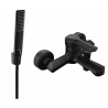 Mexen Sabre R72 Bath Faucet with Shower Set, Black - 7213R72-70