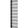 Mexen Neptun dekorativer Badezimmerheizkörper 1600 x 500 mm, 662 W, schwarz - W101-1600-500-00-70