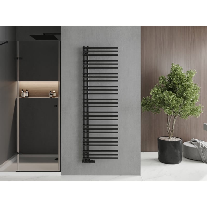 Mexen Neptun radiador decorativo de baño 1600 x 500 mm, 662 W, negro - W101-1600-500-00-70