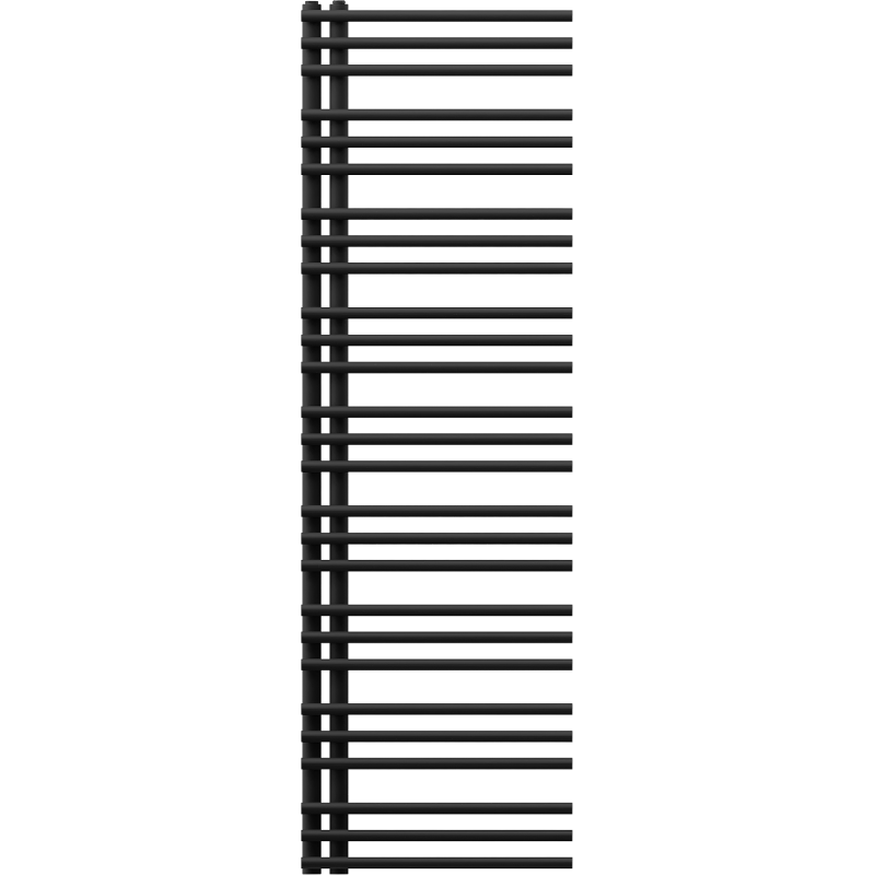 Mexen Neptun koristeellinen kylpyhuoneradiaattori 1600 x 500 mm, 662 W, musta - W101-1600-500-00-70