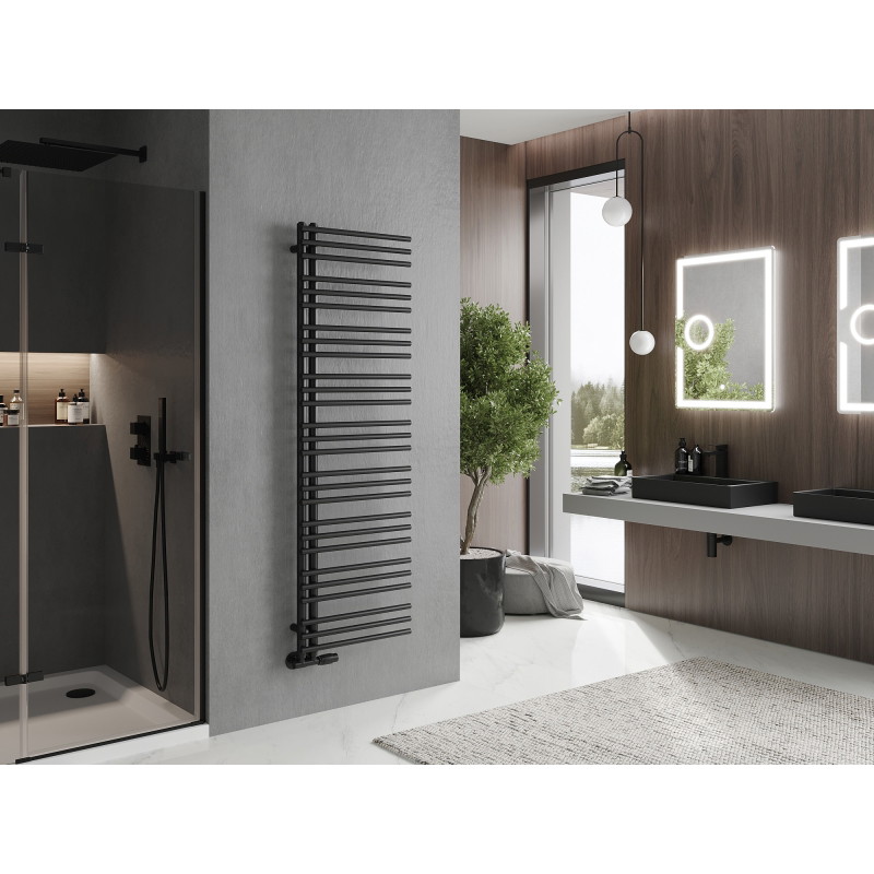 Mexen Neptun dekoratiivne vannitoa radiaator 1600 x 500 mm, 662 W, must - W101-1600-500-00-70