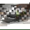 Mexen Neptun radiateur de salle de bain décoratif 1600 x 500 mm, 662 W, noir - W101-1600-500-00-70