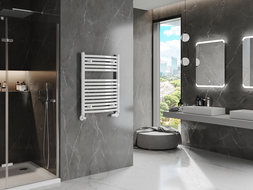 Mexen Helios radiador de baño 800 x 600 mm, 448 W, blanco - W103-0800-600-00-20