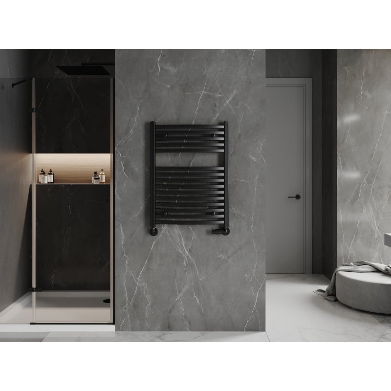 Mexen Helios bathroom radiator 800 x 600 mm, 448 W, black - W103-0800-600-00-70