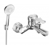 Mexen Sabre R74 robinet de baignoire avec ensemble de douche, chrome - 7213R74-00