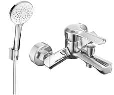 Mexen Sabre R74 robinet de baignoire avec ensemble de douche, chrome - 7213R74-00