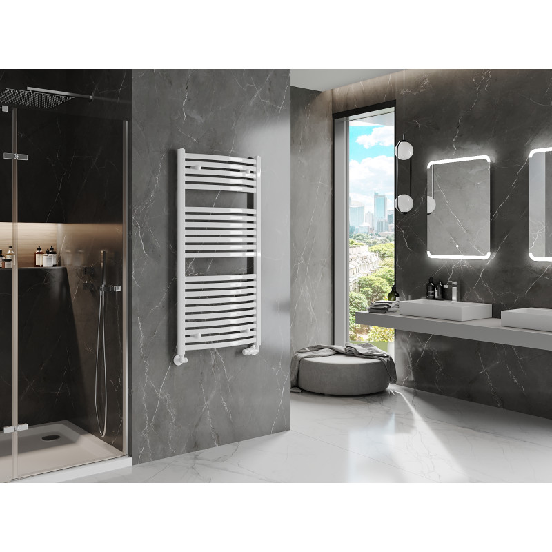 Mexen Helios handdoekradiator 1200 x 600 mm, 563 W, wit - W103-1200-600-00-20