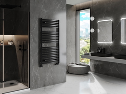Mexen Helios radiateur de salle de bain 1200 x 600 mm, 563 W, noir - W103-1200-600-00-70