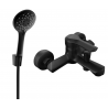 Mexen Sabre R74 grifo de bañera con juego de ducha, negro - 7213R74-70