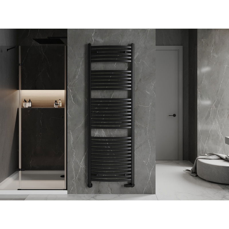 Mexen Helios Badezimmerheizkörper 1800 x 600 mm, 990 W, schwarz - W103-1800-600-00-70