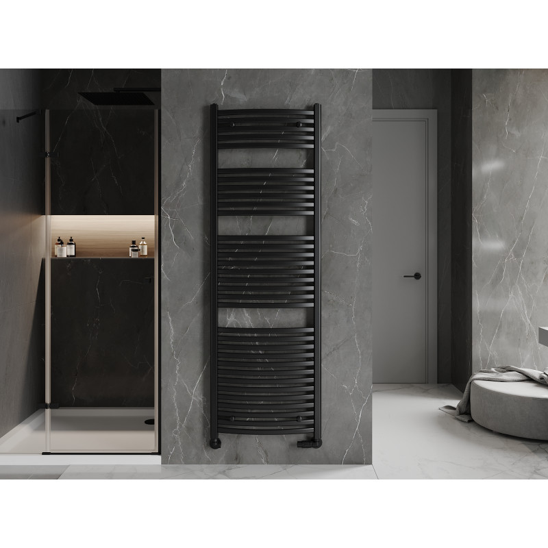Mexen Helios badrumselement 1800 x 600 mm, 990 W, svart - W103-1800-600-00-70