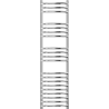 Mexen Eros radiateur de salle de bains 1200 x 318 mm, 332 W, chrome - W112-1200-318-00-01