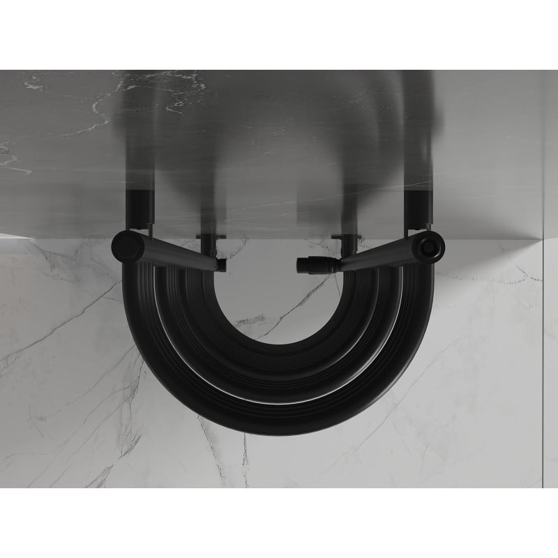 Mexen Eros kylpyhuoneradiaattori 1200 x 318 mm, 421 W, musta - W112-1200-318-00-70