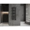 Mexen Eros badkamerradiator 1200 x 318 mm, 421 W, zwart - W112-1200-318-00-70