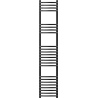Mexen Eros radiateur de salle de bains 1600 x 318 mm, 551 W, noir - W112-1600-318-00-70
