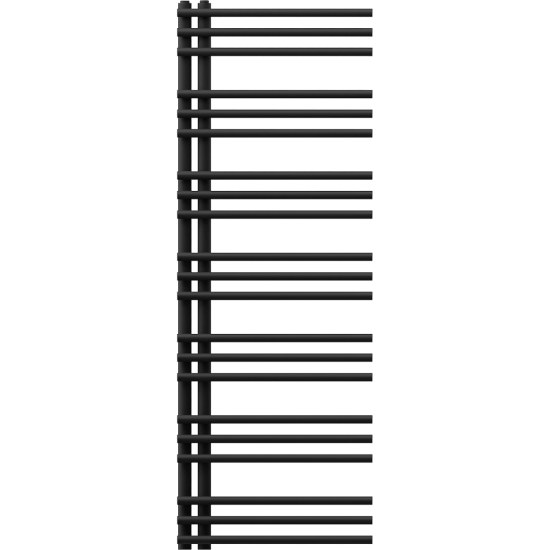 Mexen Neptun Dekorativer Badezimmerheizkörper 1400 x 500 mm, 532 W, schwarz - W101-1400-500-00-70