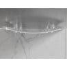 Mexen Helios grzejnik łazienkowy 800 x 600 mm, 448 W, biały - W103-0800-600-00-20