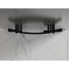Mexen Helios handdoekradiator 800 x 500 mm, 381 W, zwart - W103-0800-500-00-70