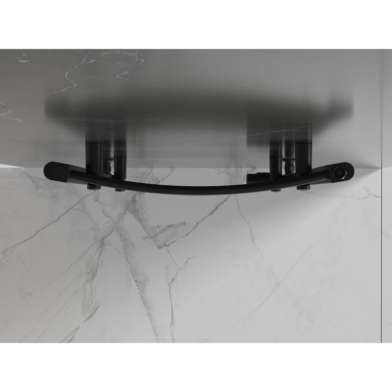Mexen Helios vannitoa radiaator 1500 x 500 mm, 676 W, must - W103-1500-500-00-70