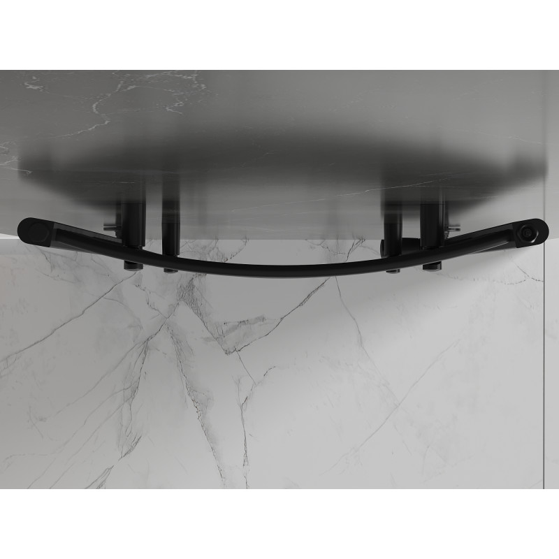 Mexen Helios θερμαντικό σώμα μπάνιου 1200 x 600 mm, 563 W, μαύρο - W103-1200-600-00-70