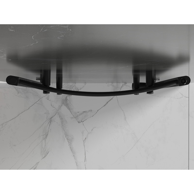 Mexen Helios vannitoa radiaator 1800 x 600 mm, 990 W, must - W103-1800-600-00-70