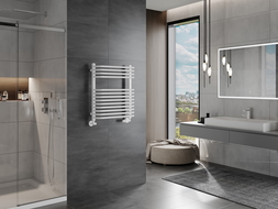 Mexen Apollo badkamer radiator 660 x 550 mm, 386 W, wit - W117-0660-550-00-20