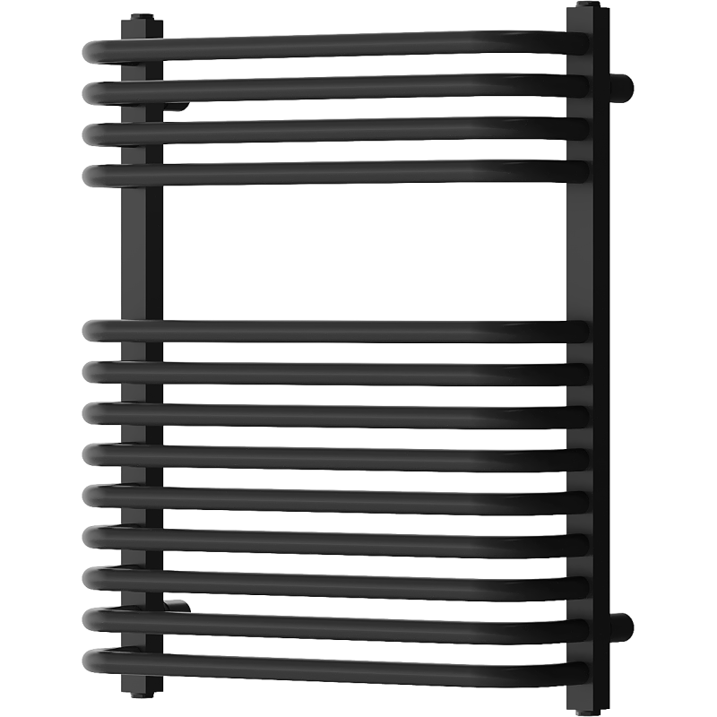 Mexen Apollo badkamer radiator 660 x 550 mm, 386 W, zwart - W117-0660-550-00-70