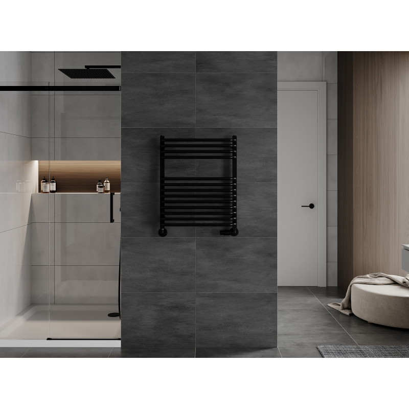 Mexen Apollo vannitoa radiaator 660 x 550 mm, 386 W, must - W117-0660-550-00-70