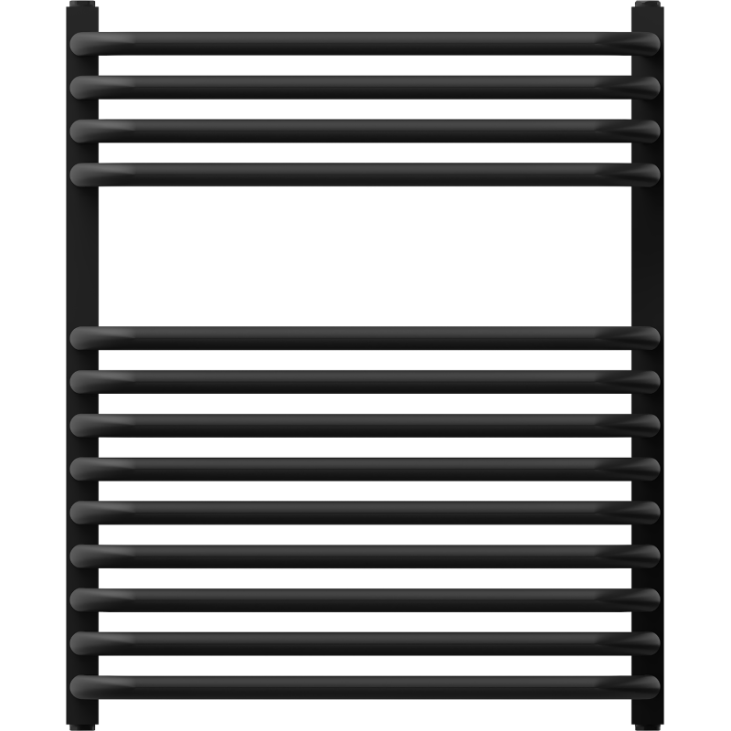 Mexen Apollo radiador de baño 660 x 550 mm, 386 W, negro - W117-0660-550-00-70