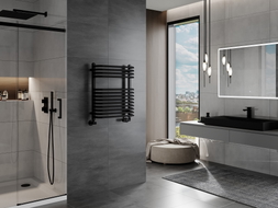 Mexen Apollo Badezimmerheizkörper 660 x 550 mm, 386 W, schwarz - W117-0660-550-00-70