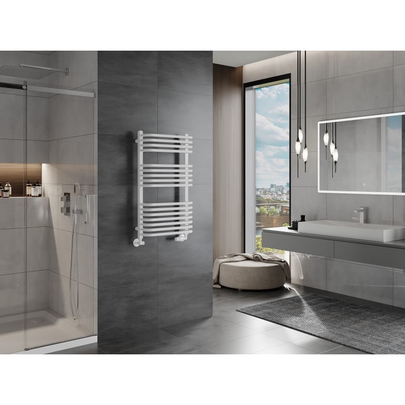 Mexen Apollo radiatore bagno 860 x 450 mm, 424 W, bianco - W117-0860-450-00-20