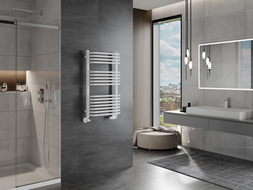 Mexen Apollo bathroom radiator 860 x 450 mm, 424 W, white - W117-0860-450-00-20