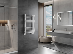 Mexen Apollo radiador de casa de banho 860 x 450 mm, 424 W, branco - W117-0860-450-00-20