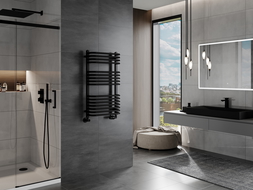 Mexen Apollo Buedzëmmer Heizkierper 860 x 450 mm, 424 W, schwaarz - W117-0860-450-00-70