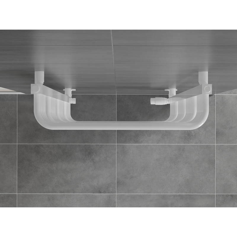 Mexen Apollo vannitoa radiaator 860 x 550 mm, 481 W, valge - W117-0860-550-00-20